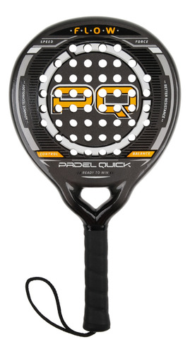 Paleta Paddle Padel Quick Pro Fibra + Carbono Nucleo Eva