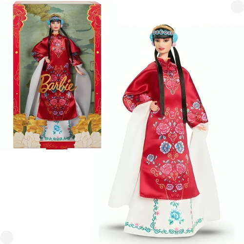 Boneca Barbie Edição Ano Lunar Chinês Hrm57- Mattel