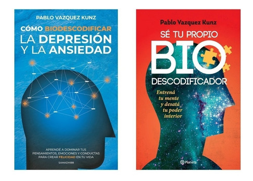 Libro Pack Biodescodificacion - Vazquez Kunz - 2 Libros