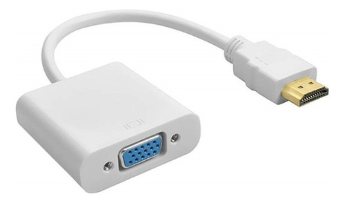 Adaptador De Hdmi A Vga Para Video Conversor Clicshop