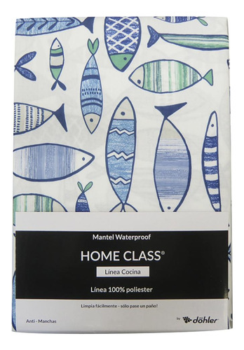 Mantel Estampado Home Class Resistente Al Agua