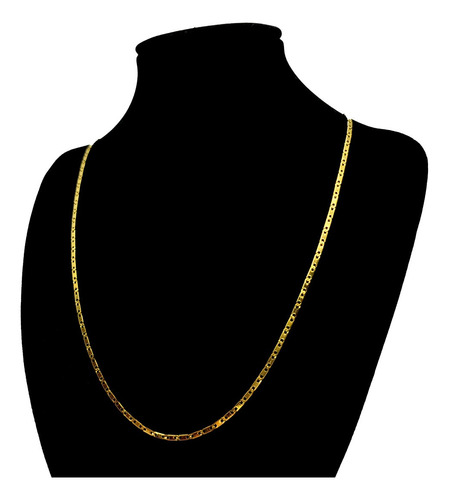 Cadena Acero Inoxidable Dorado Planchada Eslabon Adige Eg