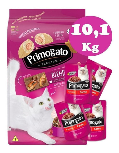 Primogato 10,1kg +4  Pouch De Regalo