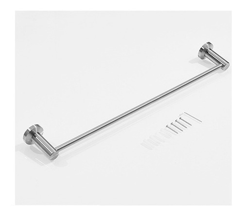 Porta Toalla Toallero Baño Barra 60 Cm Acero Inoxidable
