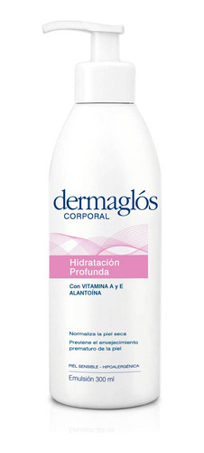 Emulsión Corporal Dermaglos Hid Emu I Frasco Grande I 300g