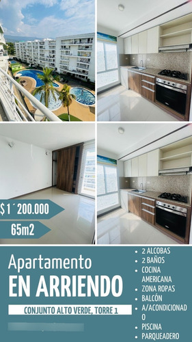 Apartamento Alto Verde 65m 2 Alcobas 2 Baños, Parqueadero, 6to Piso