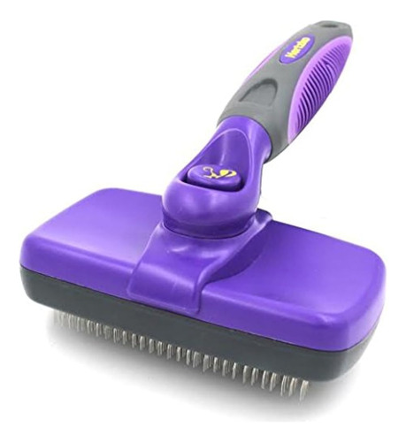 Hertzko Self Cleaning Slicker Brush - Elimina Suavemente La 