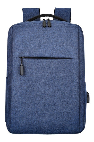 Mochila Urbana Iko Shop Urbano Color Azul 18l