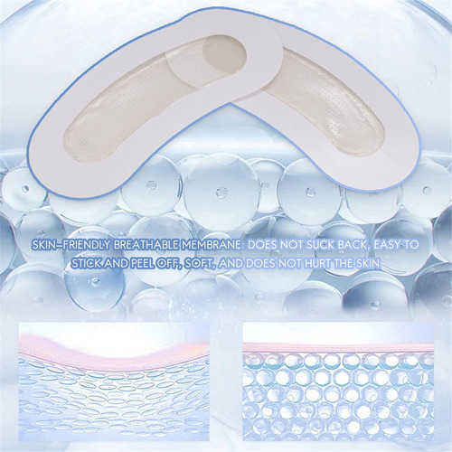 Parches Para Ojos Reutilizables Con Microagujas De Ácido Hia