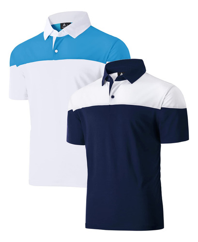 V Valanch Polo Para Hombre, Manga Corta, Rendimiento Que Ab.