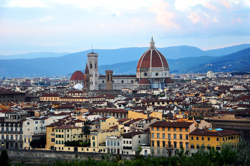 Cuadro 30x45cm Florencia Italia Ciudad Paisajes Europa M1