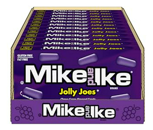 Caja Teatro Dulces Mike And Ike, Jolly Joes, 4.25oz - Pack 1