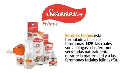 Serenex Spray De Feromonas De Gato Gatito Anti Stress 25 Ml