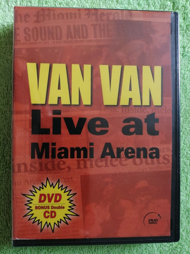 Eam Dvd + Cd Doble Los Van Van Live At Miami Arena 2003 Cuba