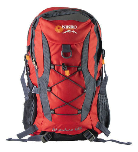Mochila Outdoor Aventure 40 Litros Trekking Montaña (rojo)