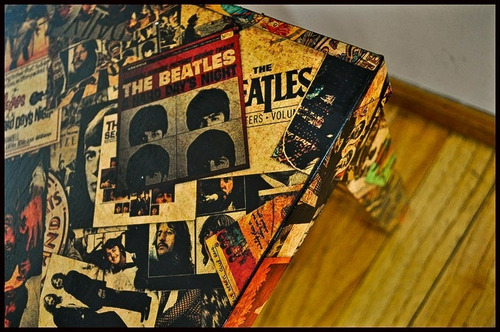 Imagen 2 de 9 de The Rolling Stones! Lámina Decoupage Autoadhesiva 30 X 42 Cm