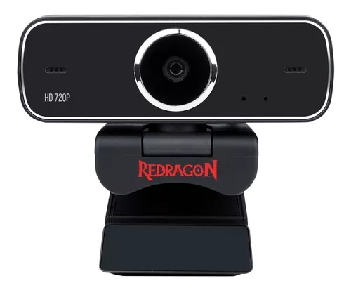 Cámara Webcam Redragon Fobos Hd 720p Usb Para Pc Gamer