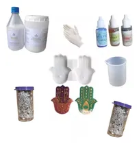 Comprar Kit Resina Naturacril + Molde Porta Sahumerio Mano De Fatima