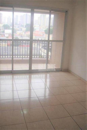 Apto No Tatuapé Com 3 Dorms Sendo 1 Suíte, 3 Vagas, 95m² - Ap1376