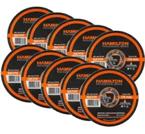 Comprar Disco De Corte Plano Hamilton Para Amoladora 115mm Pack X 10