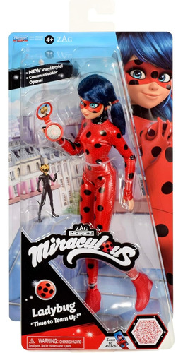 Muñeca Articulada Miraculous Ladybug 26 Cm Accesorio Kwami