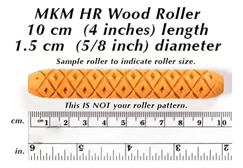 Rodillos De Mano De Madera Mkm