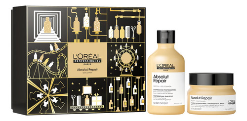 Duo L'oréal Professionnel Serie Expert Absolut Repair Shampoo 300 ml + Máscara 250 ml