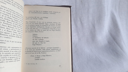 Imagen 6 de 7 de El Libro De Los Sones Nicolas Guillen Letras Cubanas