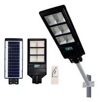 Comprar Reflector Led Luminaria Solar Sensor Movimiento Exterio 150w Negro