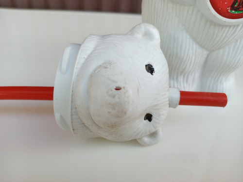Antiguo Bote Oso Coca Cola Cantimplora Colección Con Detalle (Usado)