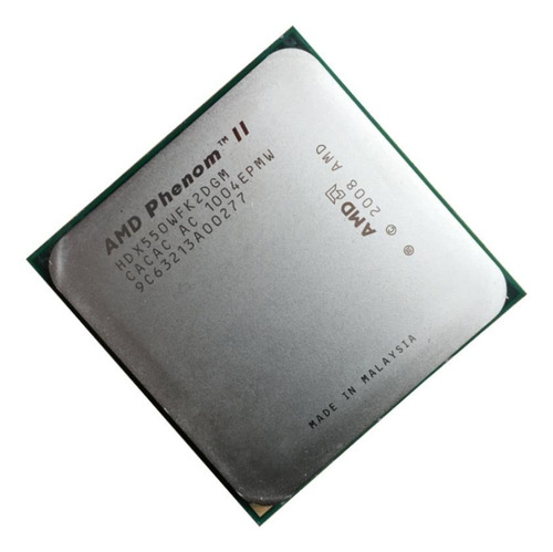 Procesador AMD Phenom II X2 550 (rev. C3) HDX550WFK2DGM de 2 núcleos y 3.1GHz de frecuencia