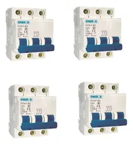 Comprar Interruptor Termomagnetico Riel 3p 63a Energo X4 Pz Color Blanco