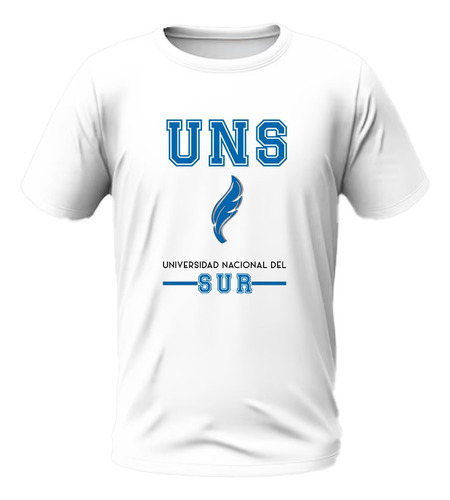 Remera Modal Universidad Nacional Del Sur Uns Unisex