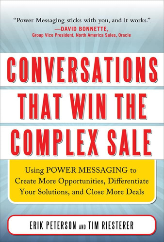 Libro: Conversations That Win The Complex Sale: Using Power