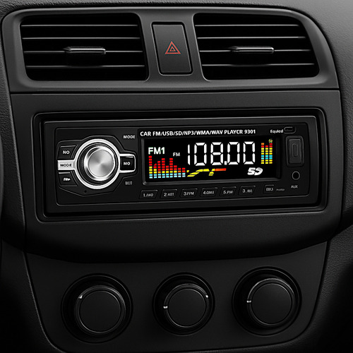 Radio MP3 Som Carro Automotivo Inova PLAYER-5901 com USB Pen Drive Bluetooth Leitor de Cartão SD