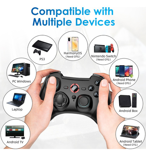 Gamepad Inalámbrico Easysmx-9101 Compatible Con Ps3/android/