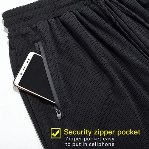 Pantalones Cortos Para Hombre Pantalones De Yoga Elásticos P