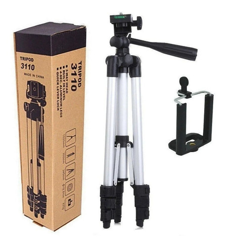 Imagem 5 de 5 de Tripé Profissional Para Cameras Celulares Go Pro Flexivel