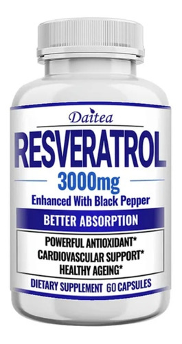 Resveratrol 3000 Mg 60 Capsulas 