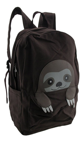 Sleepyville Critters Peeking Baby Sloth Mochila De Lona