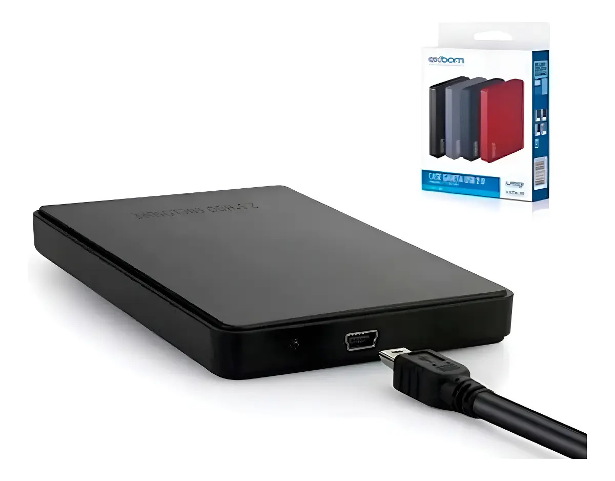 Hd Externo De Bolso 250gb Usb 2,0 Ps3 E Notebook