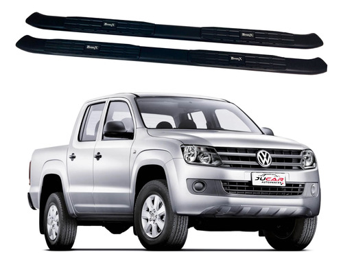 Estribos Bronx Brx Ovalado Volkswagen Amarok 2010-2023 D Cab