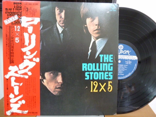 The Rolling Stones 12 X 5 Vinilo Japones Con Obi