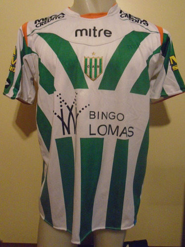 Camiseta Banfield Mitre 2011 2012 #16 Ulitería De Juego Xl