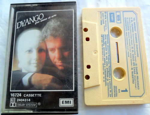 Dyango - Por Amor Al Arte * Latin Pop 1985 Casete
