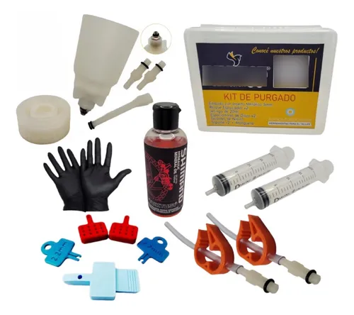 Kit Purgado Shimano Embudo Frenos Hidraulicos Original Bora