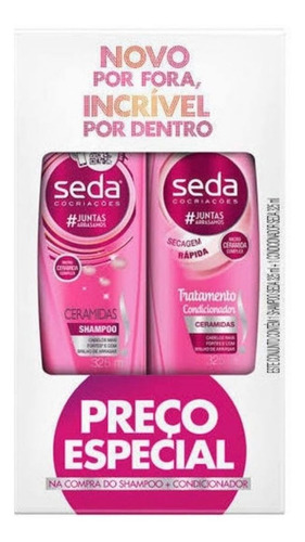 Seda Kit Ceramidas Shamp + Cond 325ml