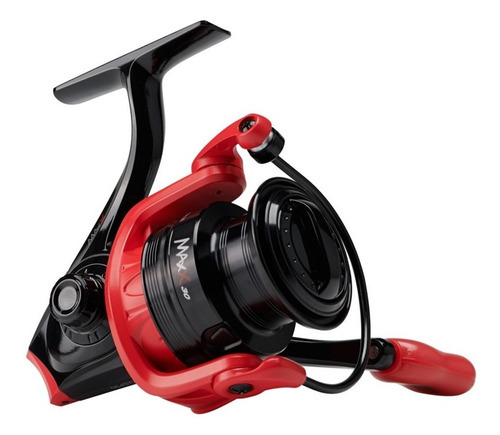 Reel Abu Garcia Max X Sp40 Spinning Pesca Variada Rio Mar Color Negro/rojo Lado De La Manija Derecho/izquierdo