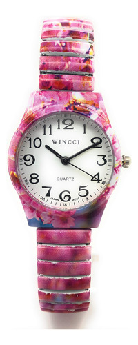 Wincci - Reloj De Moda Con Diseño De Flores Florales Y Ele.