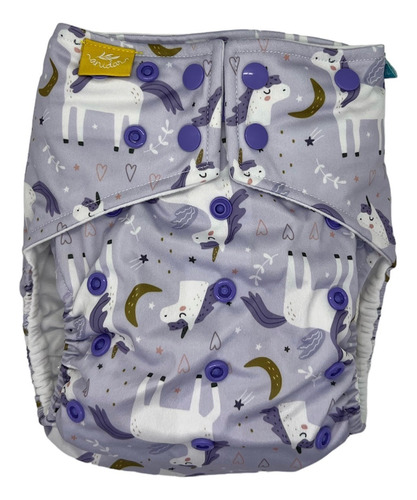 Pañal De Tela Happy Flute Toddler 8a20 Kg + 2 Abs. De Bambú